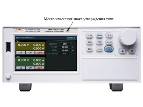 Источники питания постоянного тока АКИП-1191, 96337-25