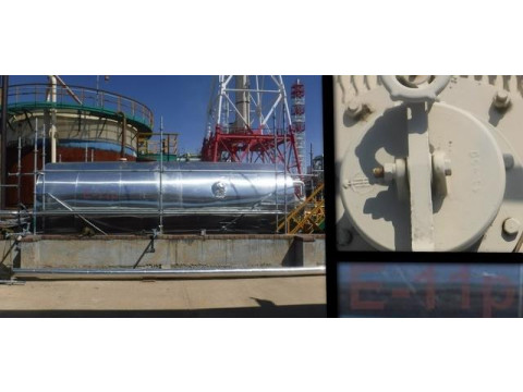 Резервуар стальной горизонтальный цилиндрический РГС-28, 96395-25