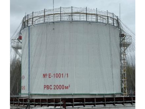 Резервуары стальные вертикальные цилиндрические РВС-2000, 96675-25