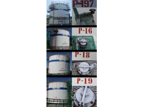 Резервуары стальные вертикальные цилиндрические РВСП, 96527-25